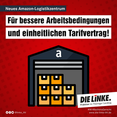 Für bessere Arbeitsbedingungen und einheitlichen Tarifvertrag bei Amazon 