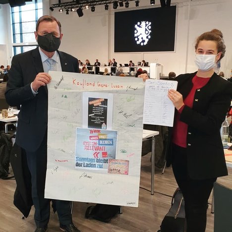 Der Sonntag bleibt arbeitsfrei! 