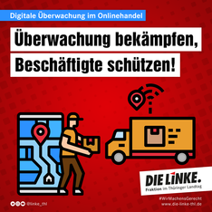 Beschäftigte im Onlinehandel nicht digitaler Überwachung ausliefern