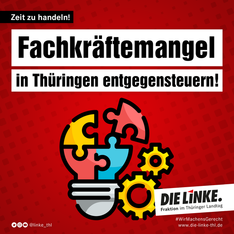 Fachkräftebedarf in Thüringen weiter gestiegen – Zeit zum Handeln Fachkräftebedarf in Thüringen weiter gestiegen – Zeit zum Handeln