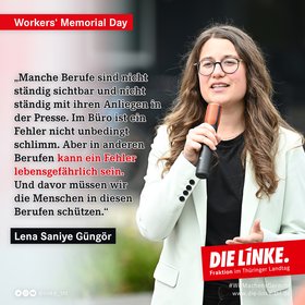 Aktuelle Stunde zum Workers Memorial Day am 28.4.2023 – Unsichtbare Gefahren sichtbar machen